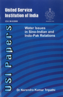 Water Issues in Sino- Indian & Indo - Pak Relations 
