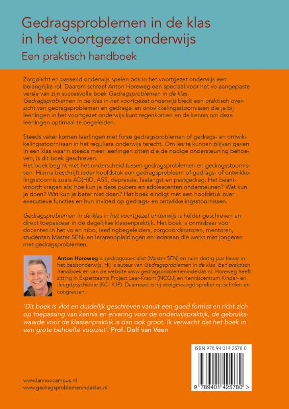 Gedragsproblemen in de klas in het voortgezet onderwijs een praktisch handboek