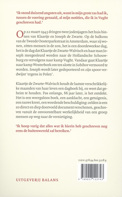 Alles ging aan flarden het oorlogsdagboek van Klaartje de Zwarte-Walvisch