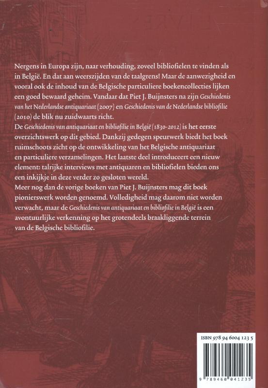 Geschiedenis van antiquariaat en bibliofilie in Belgie (1830-2012) 