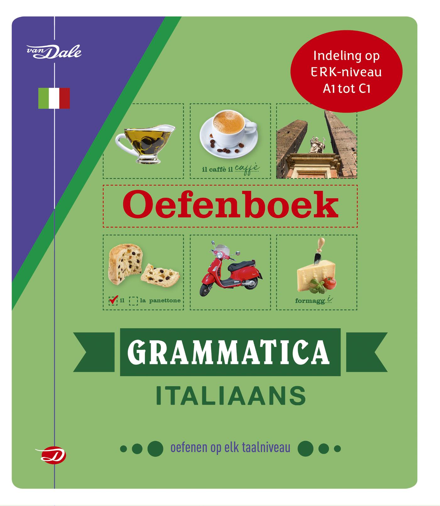 Van Dale Oefenboek grammatica Italiaans Oefenen op elk taalniveau
