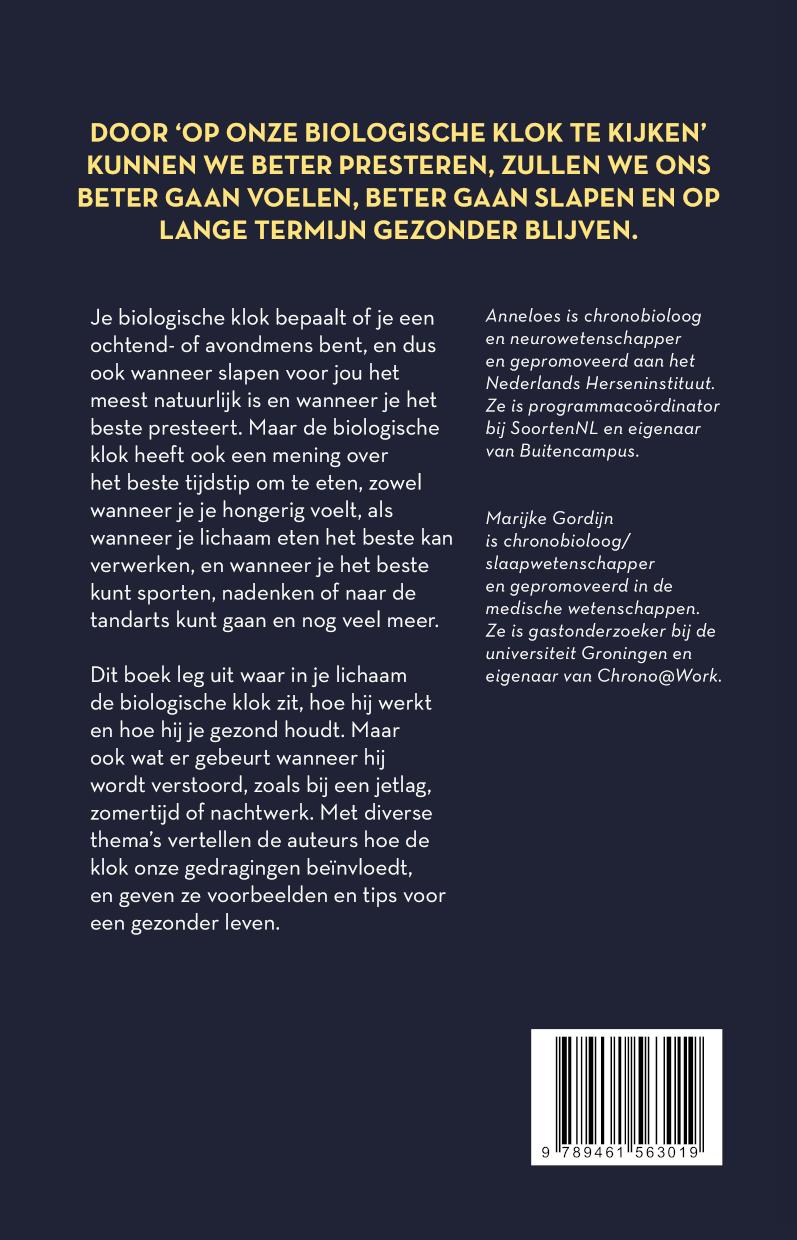 De klok met duizend wijzers Hoe de biologische klok je leven beïnvloedt
