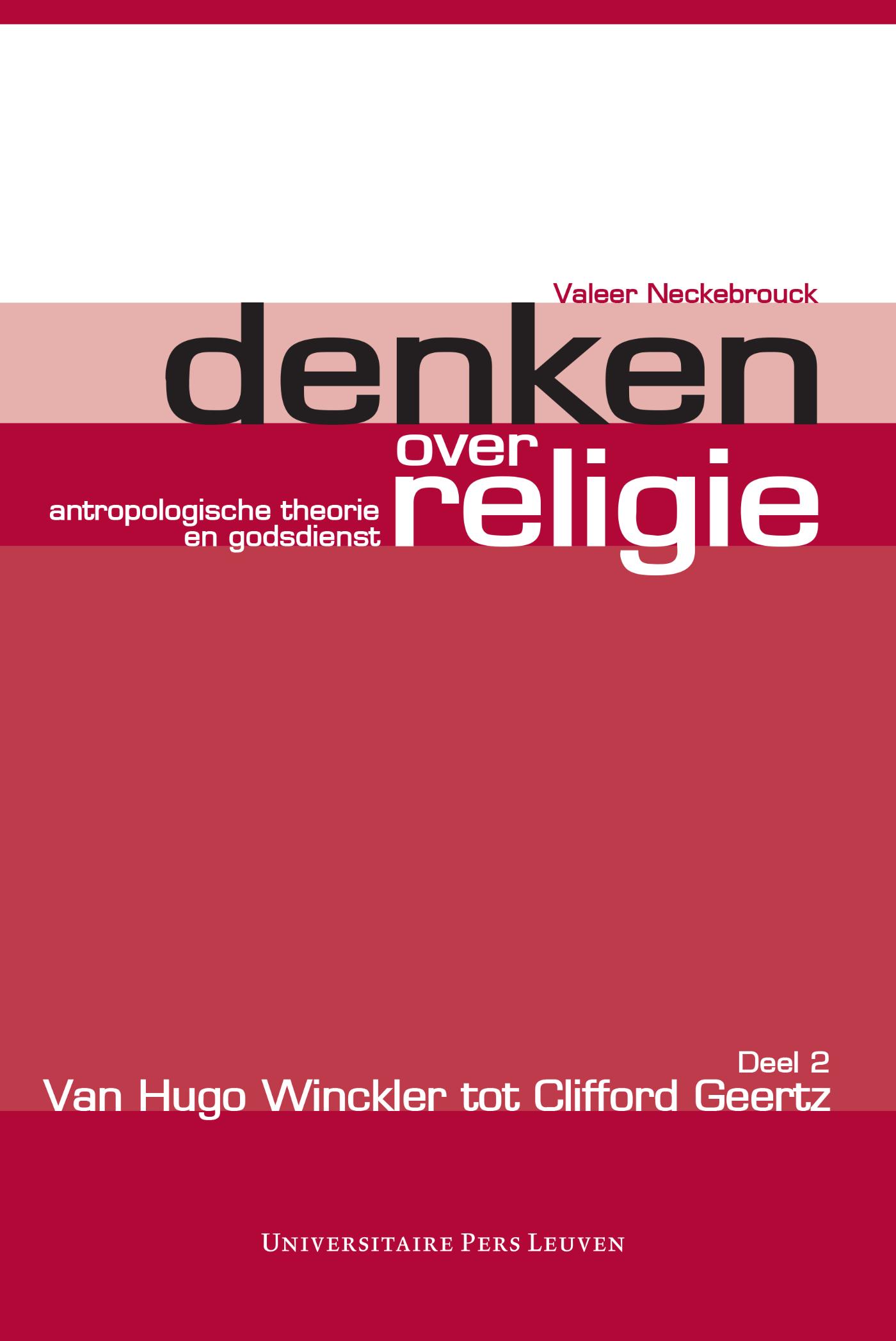Denken over religie Antropologische theorie en godsdienst
