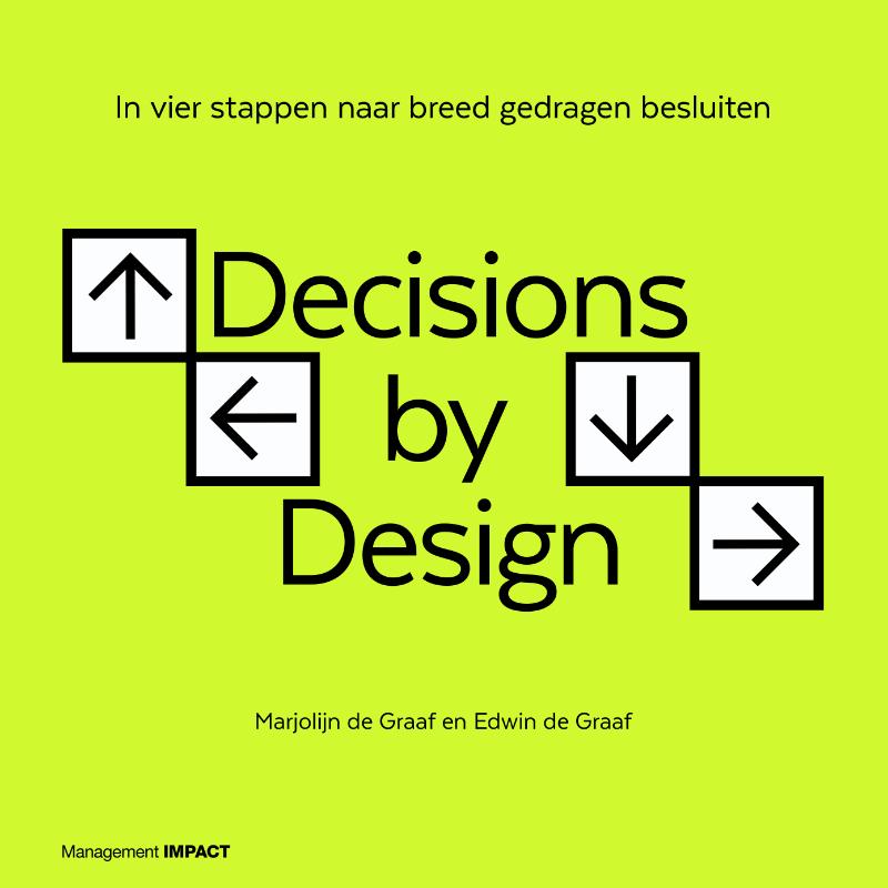 Decisions by Design in vier stappen naar breed gedragen besluiten