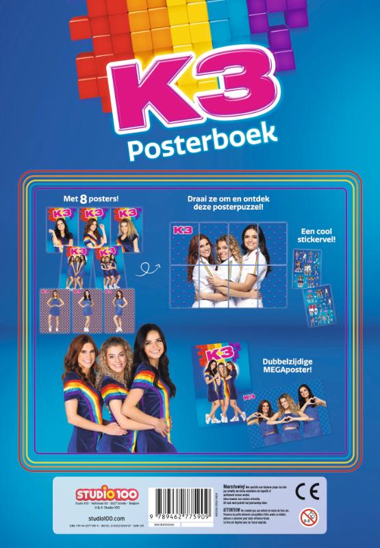K3 : posterboek - Een nieuw begin - met posters en stickers 