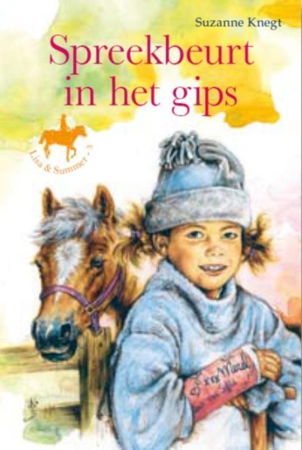 Spreekbeurt in het gips 