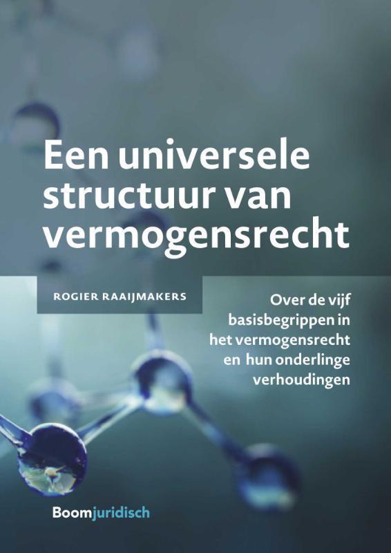 Een universele structuur van vermogensrecht over de vijf basisbegrippen in het vermogensrecht en hun onderlinge verhoudingen