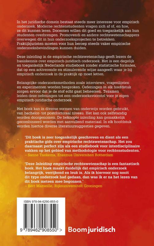 Inleiding empirische rechtswetenschap 