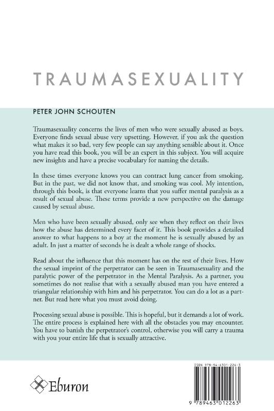 Traumasexuality men abused as boys, men between victim and perpetrator