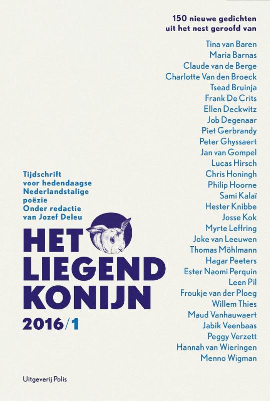 Het Liegend Konijn tijdschrift voor hedendaagse Nederlandstalige