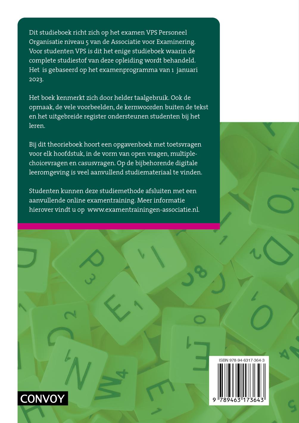 VPS Personeel Organisatie 2023/2024  Theorieboek