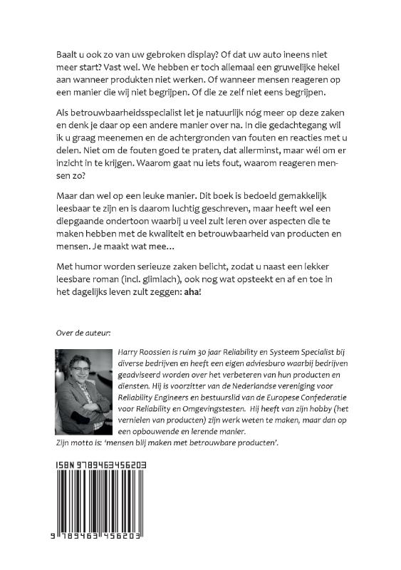 Gefaald Een leerzame roman over de betrouwbaarheid van producten en mensen