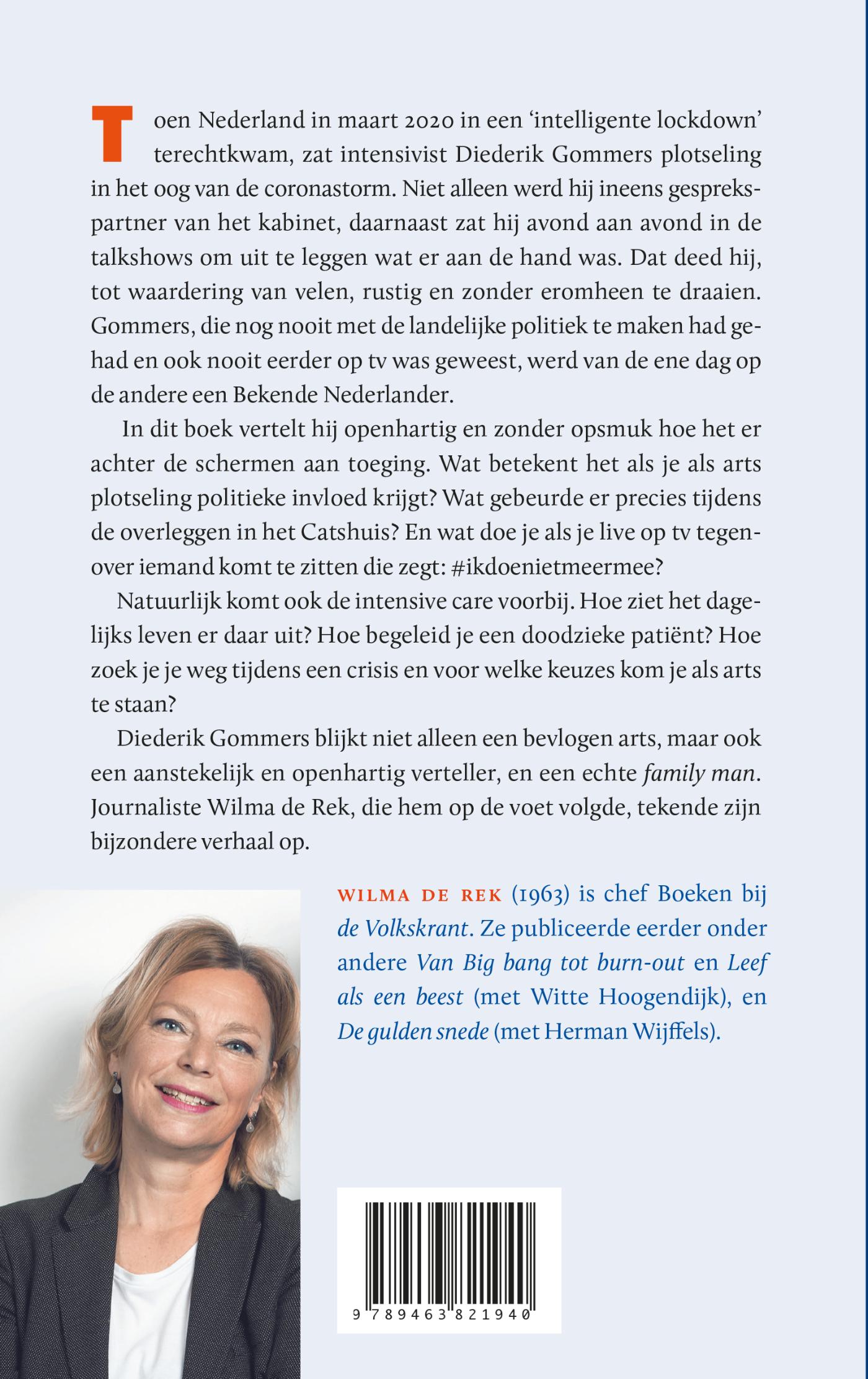 Intens Het verhaal van Diederik Gommers