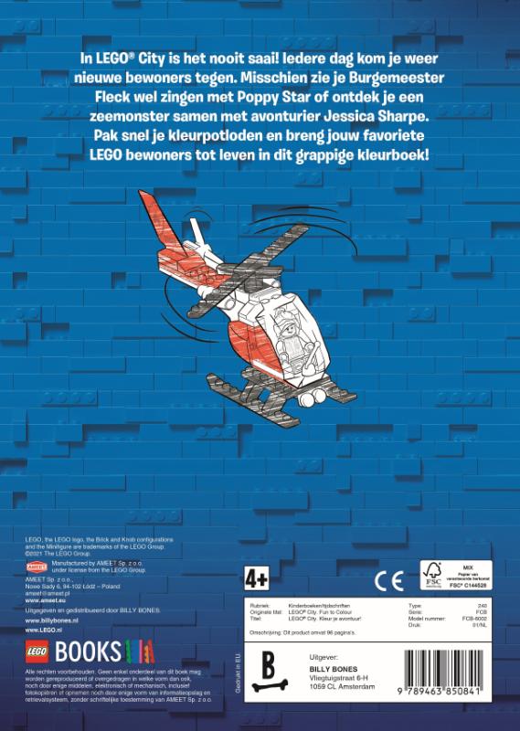 LEGO City - Kleur je avontuur! 