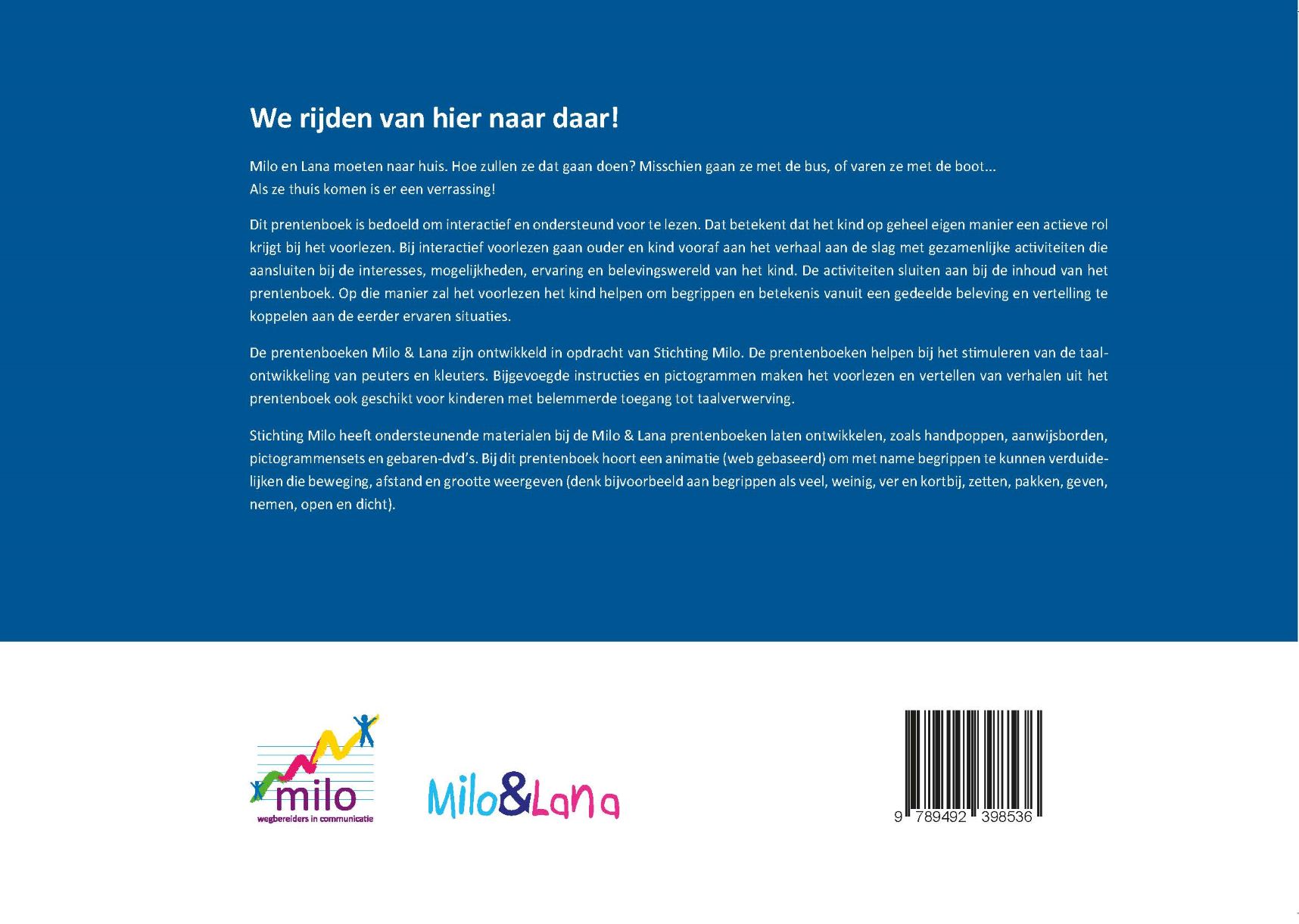We rijden van hier naar daar! Interactief voorlezen met pictogrammen
