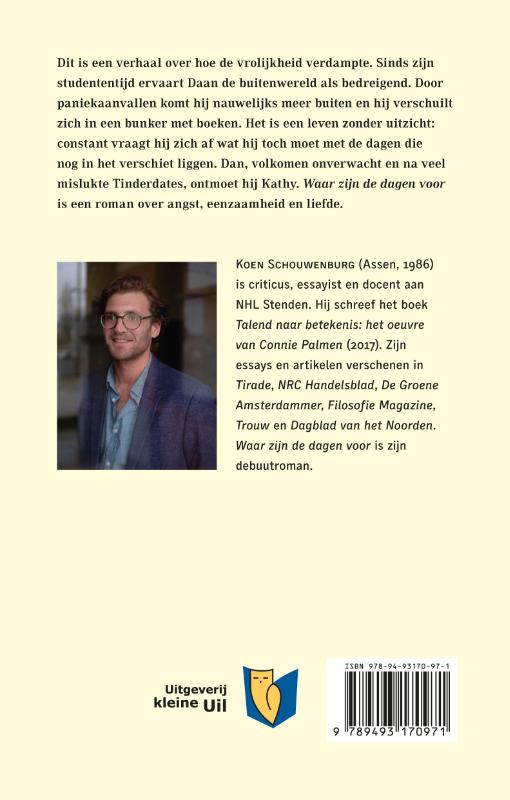 Waar zijn de dagen voor 