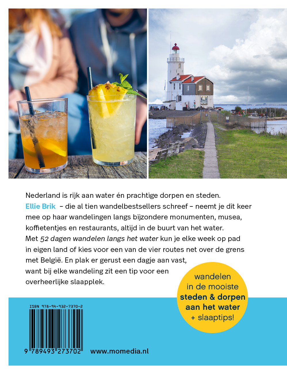 52 dagen wandelen langs het water met overnachtingen in Nederland en België